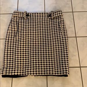 Banana Republic size 0 houndstooth skirt
